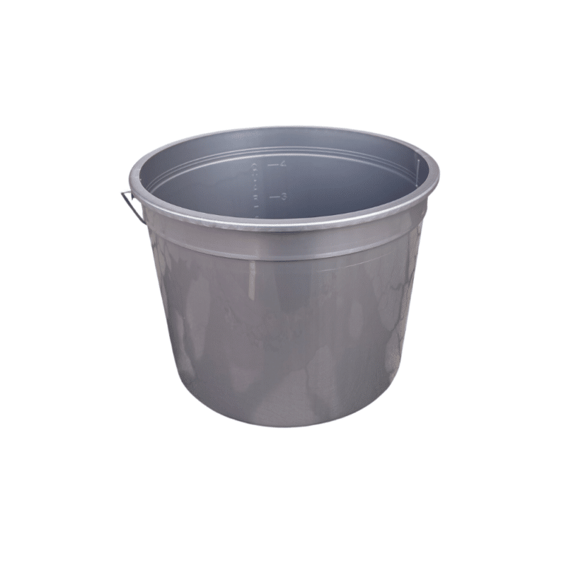 Plastic Silver Bucket 5qt